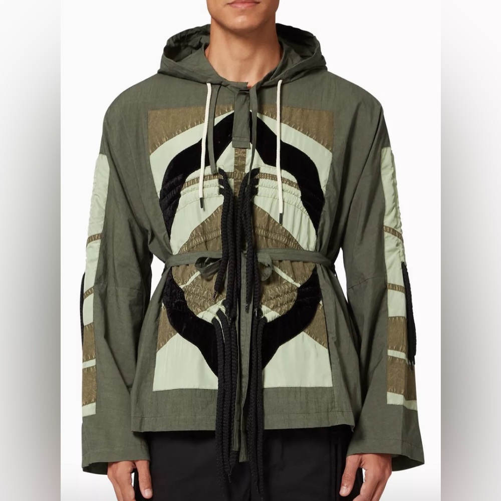 Flower Diamond Cotton Cagoule Jacket, XL, worn twice, a real bangerrr and rare…
